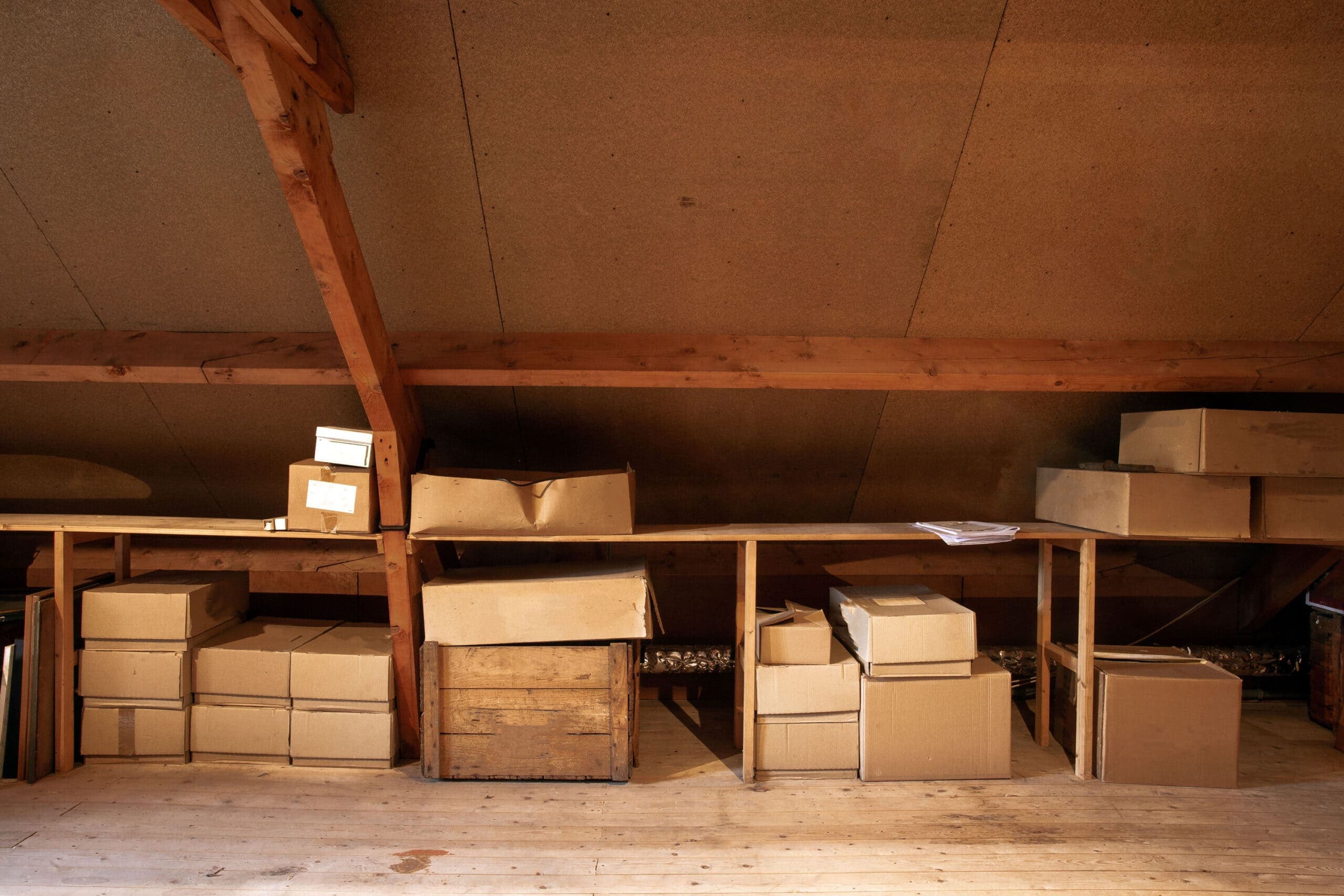 organize an attic