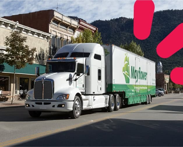 Snapmoves by Mayflower interstate moving truck